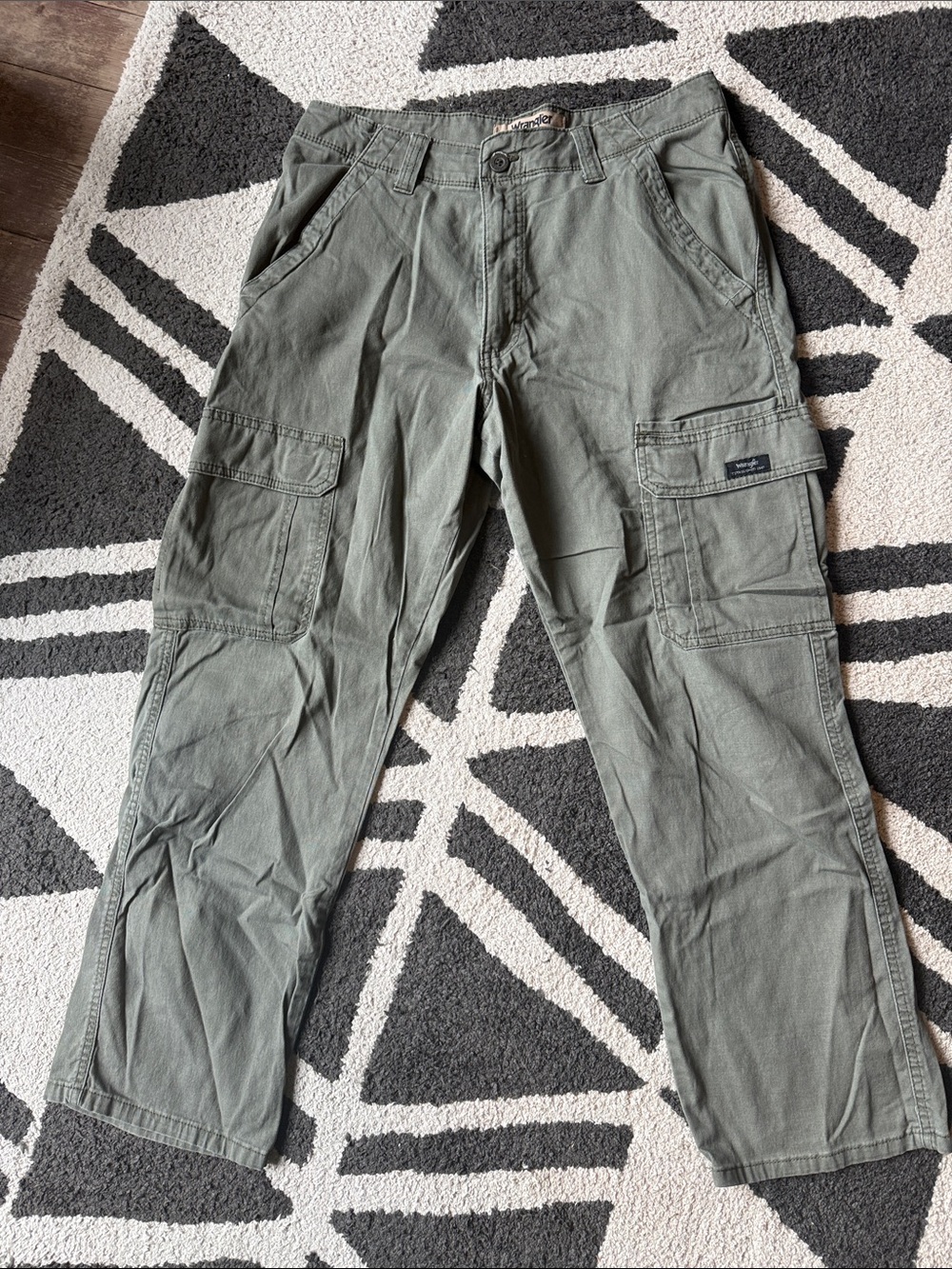 Wrangler Olive Green Cargo Pants